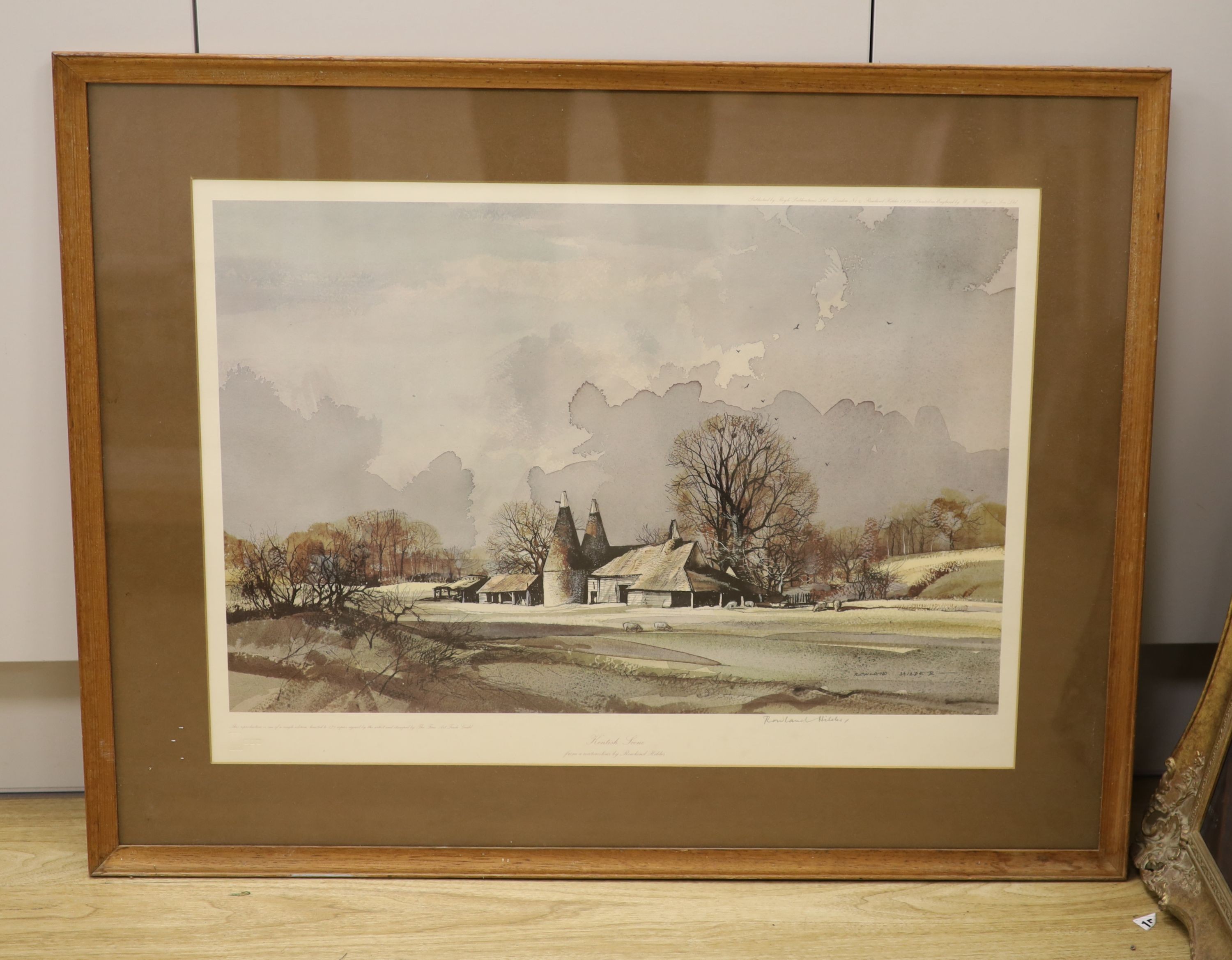 Modern British, limited edition print, 'Scorpio', signed in pencil, 3/10, 33 x 50cm